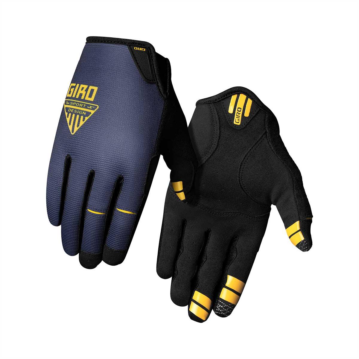 Giro DND Glove in Dark Shark and Spectra Yellow